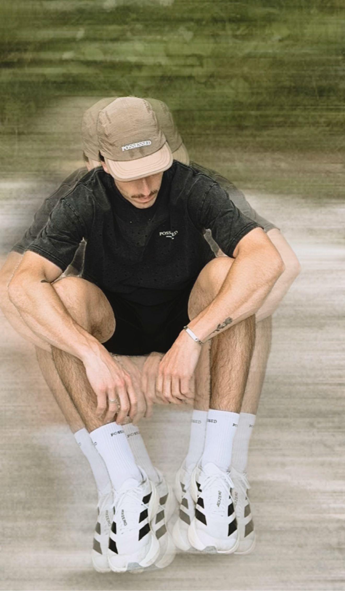 Possessed Run Hat - Beige