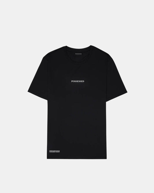 Phantom Mesh Run Tee - Black