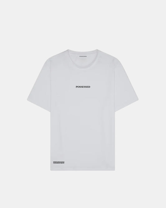 Phantom Mesh Run Tee - White